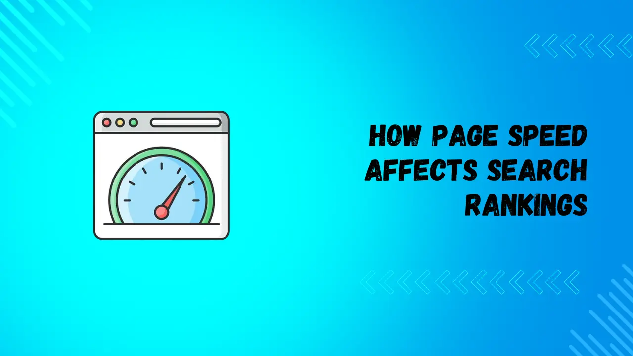page speed affects search rankings