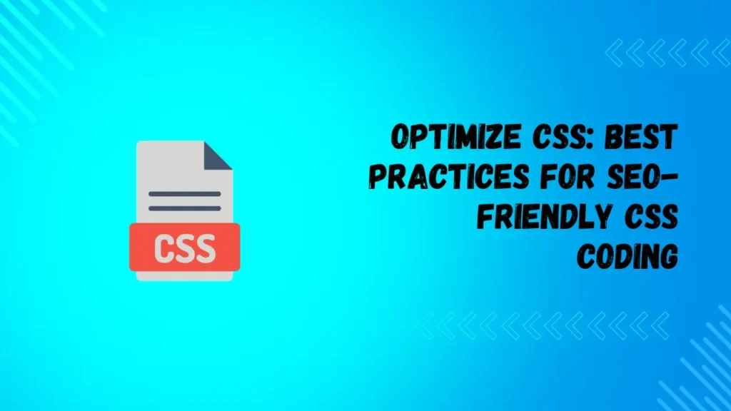 Optimize css