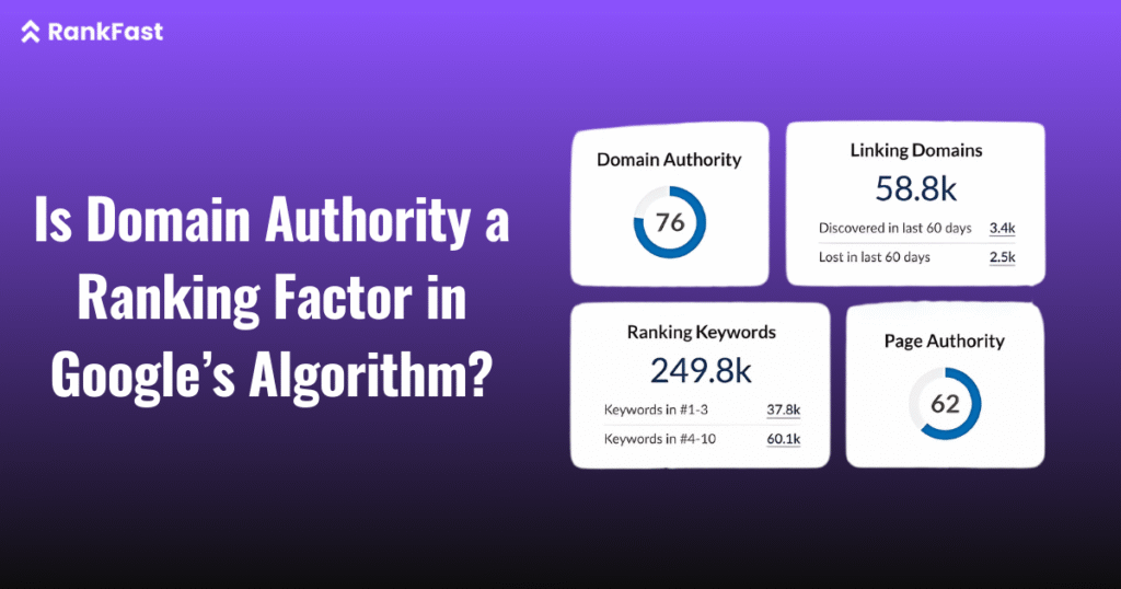 Domain Authority a Ranking Factor