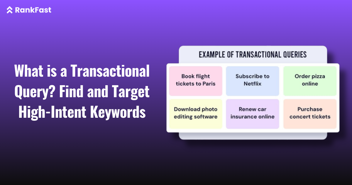 What is Transactional Query
