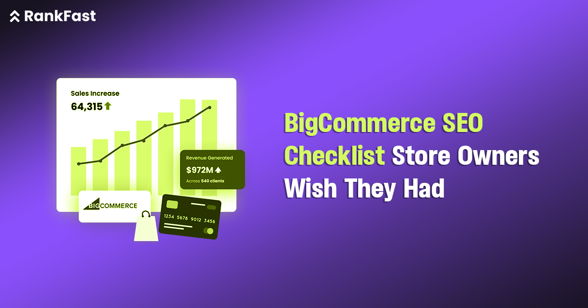 BigCommerce seo checklist